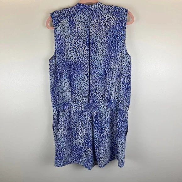 Rebecca Taylor Leopard Fever Romper, Size 8 - Picture 16 of 16